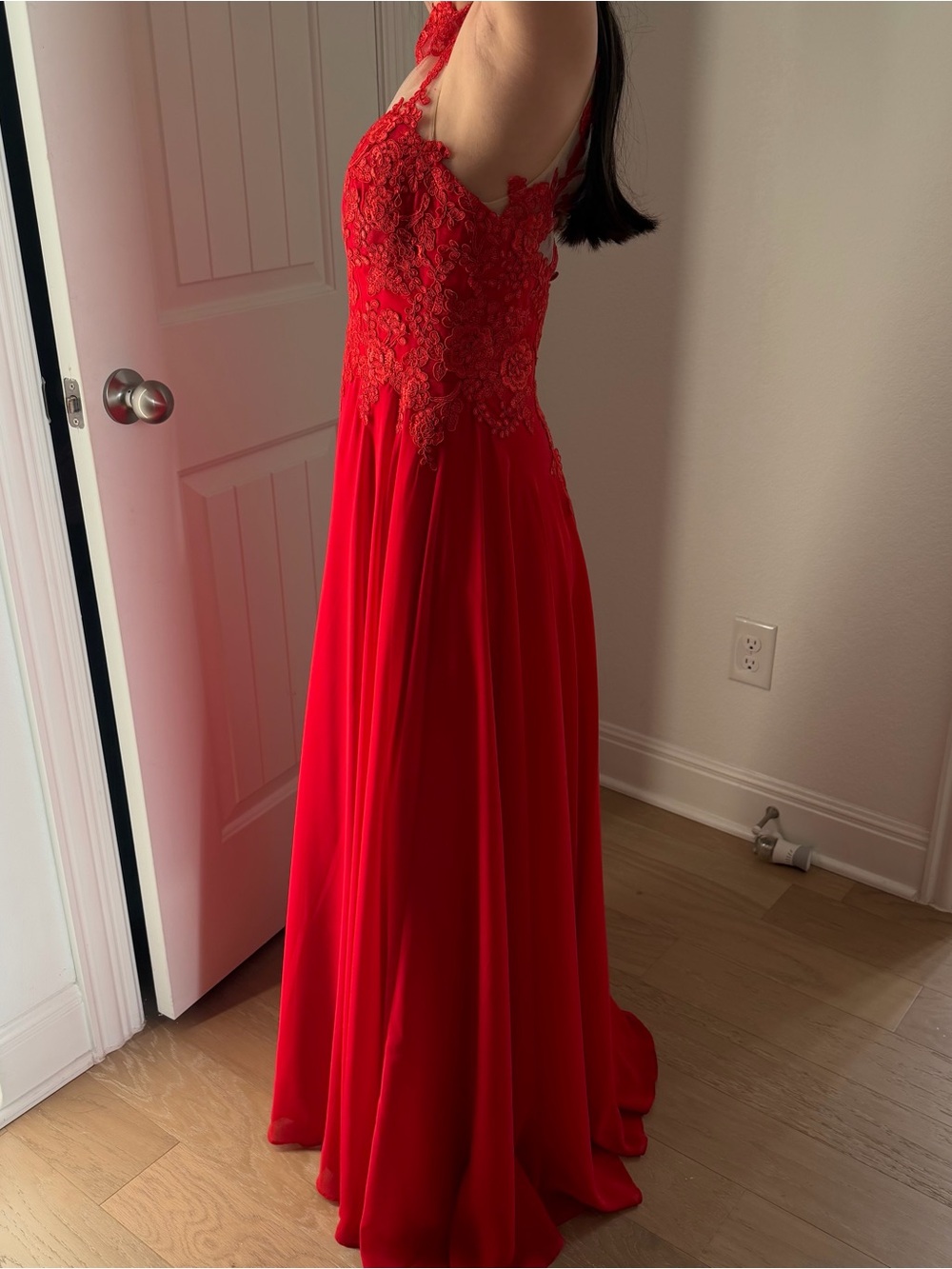 Red Prom Dress - Picture 2 of 5